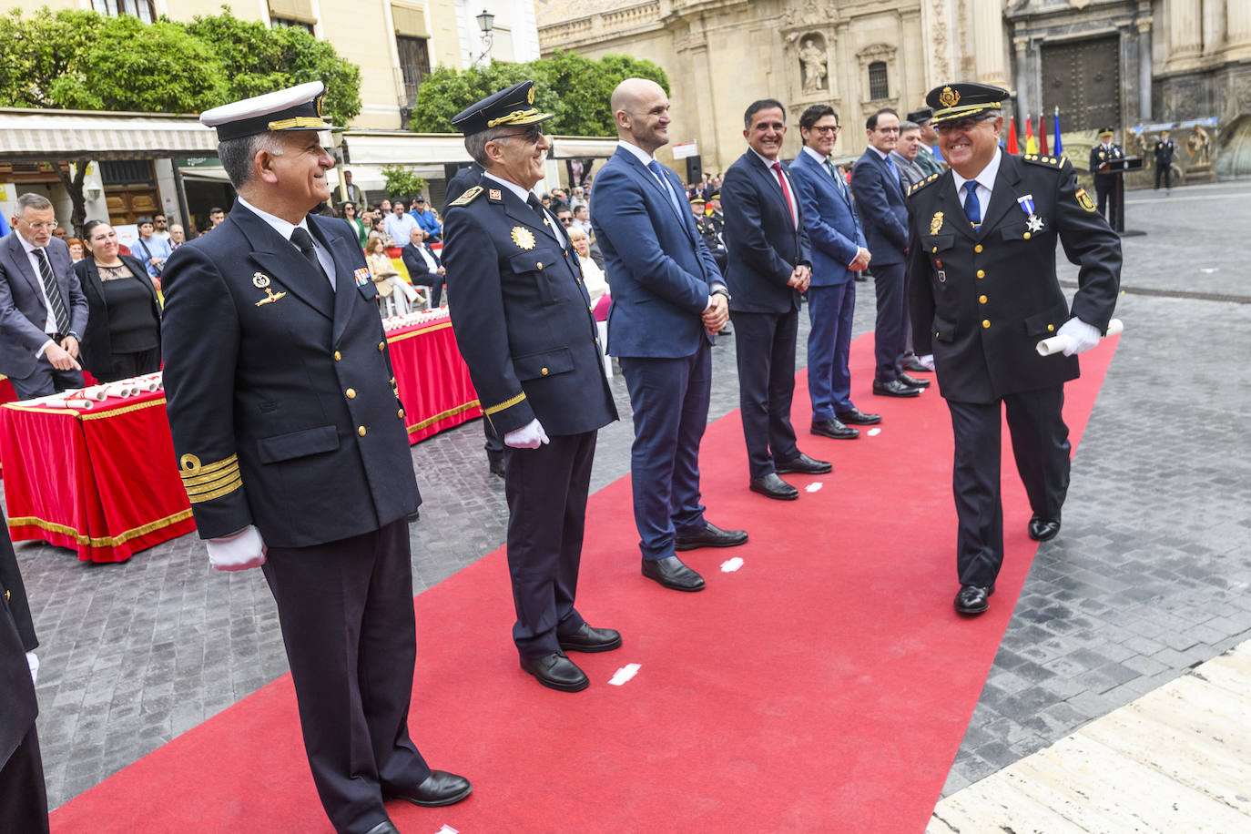 Acto del día de San Patricio de la Policía Local de Murcia 2023