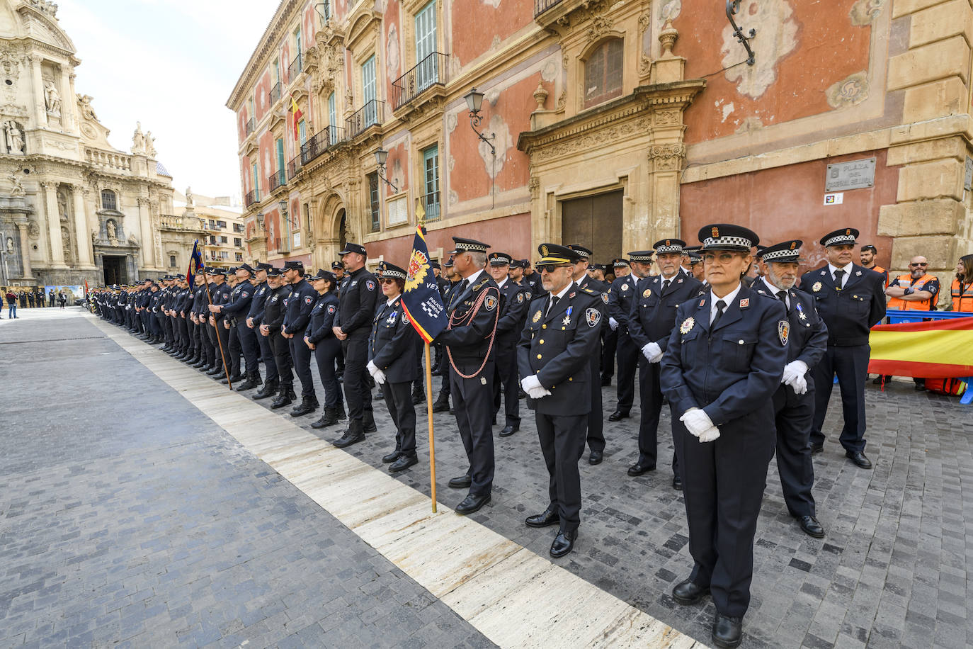 Acto del día de San Patricio de la Policía Local de Murcia 2023