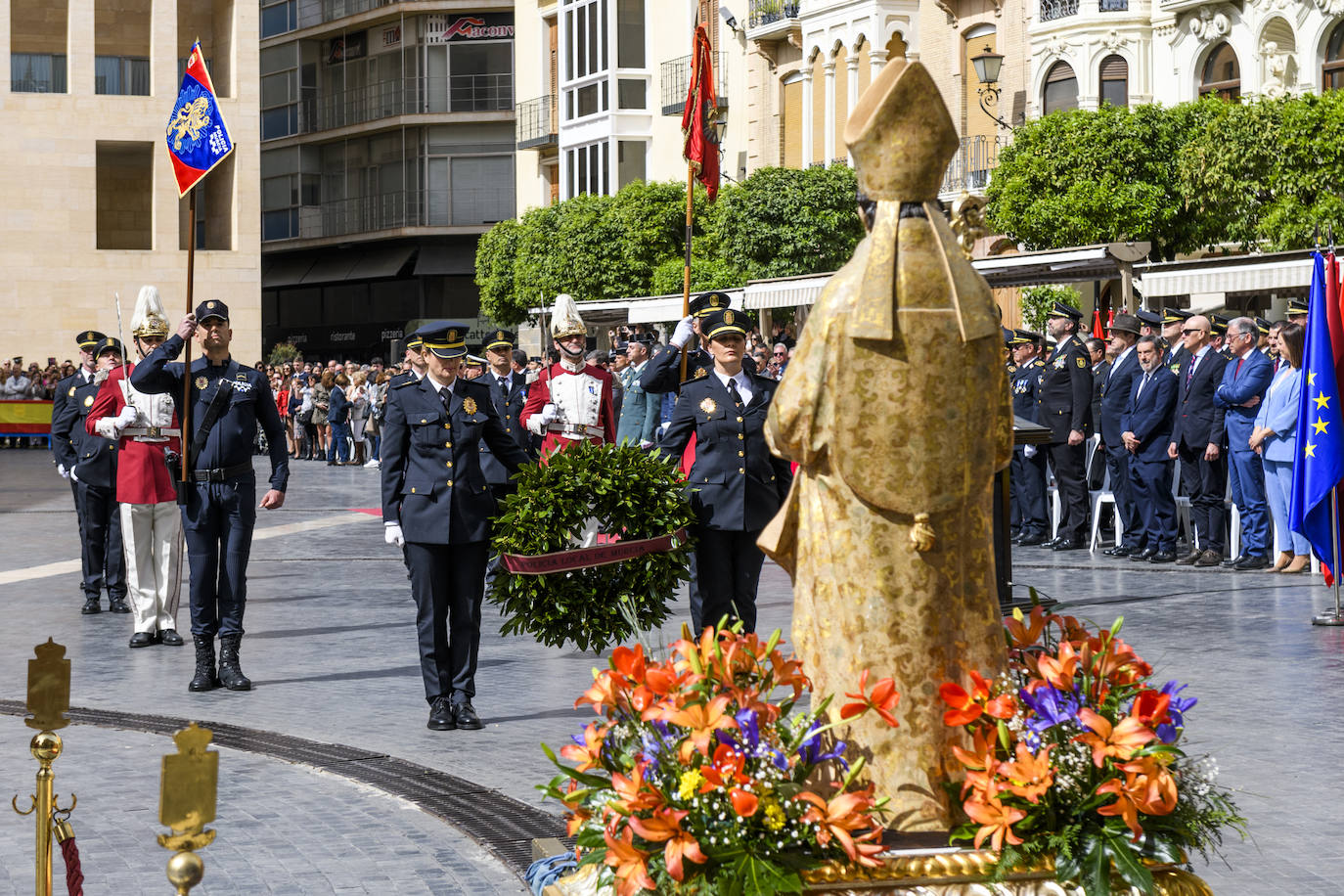 Acto del día de San Patricio de la Policía Local de Murcia 2023