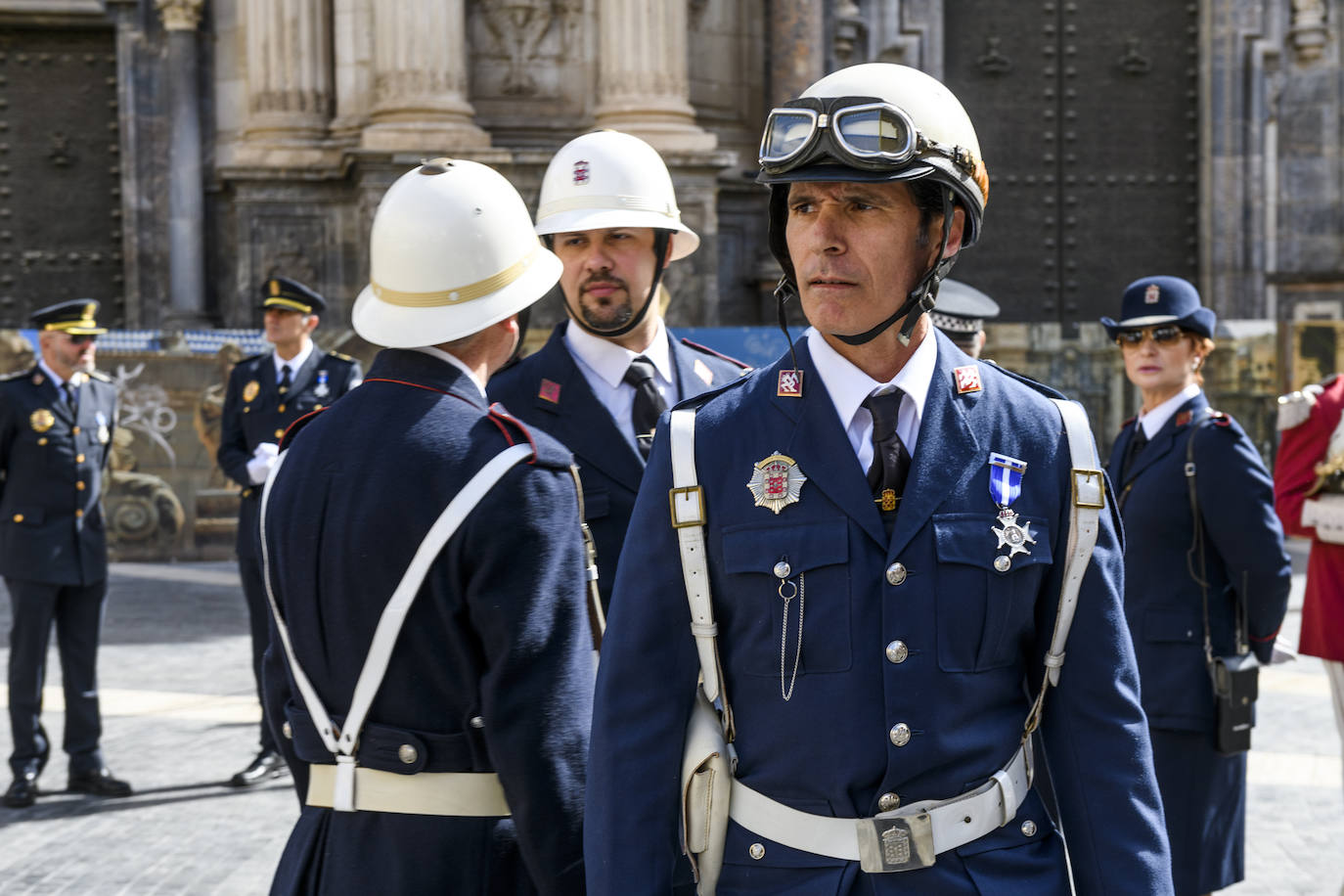 Acto del día de San Patricio de la Policía Local de Murcia 2023