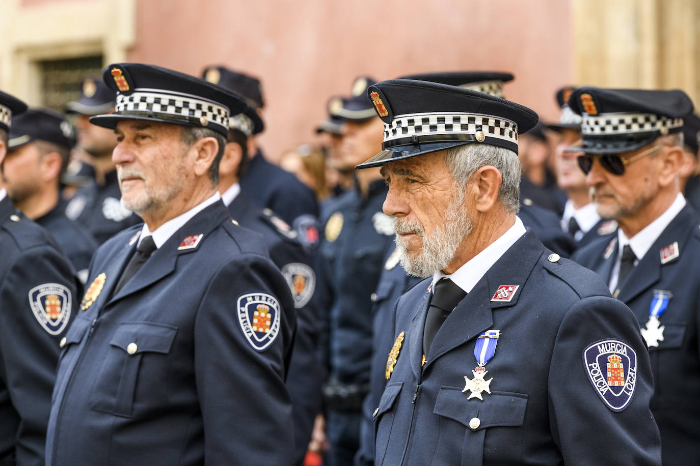 Acto del día de San Patricio de la Policía Local de Murcia 2023