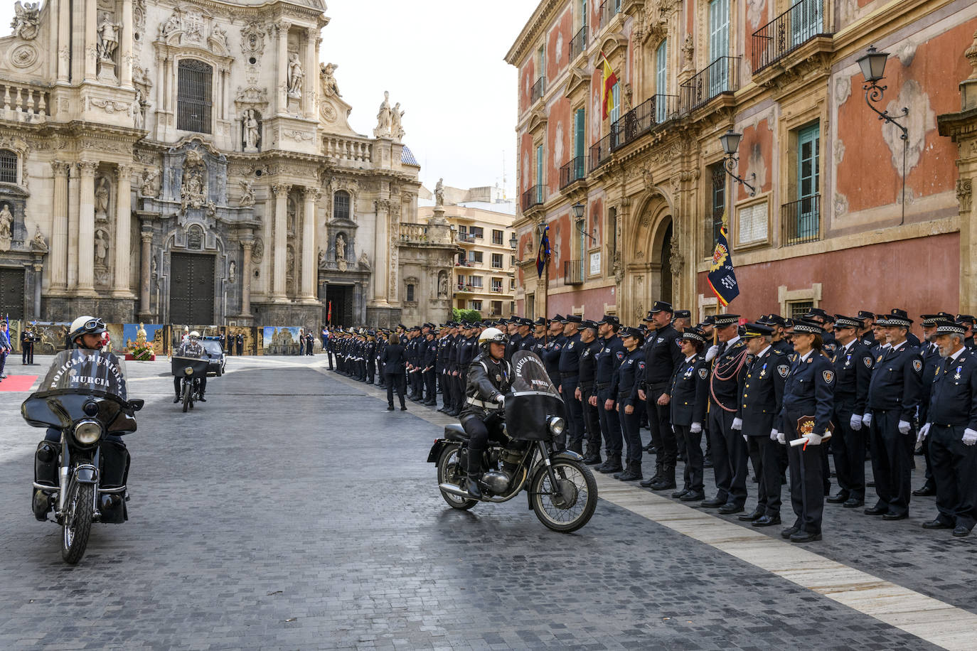 Acto del día de San Patricio de la Policía Local de Murcia 2023