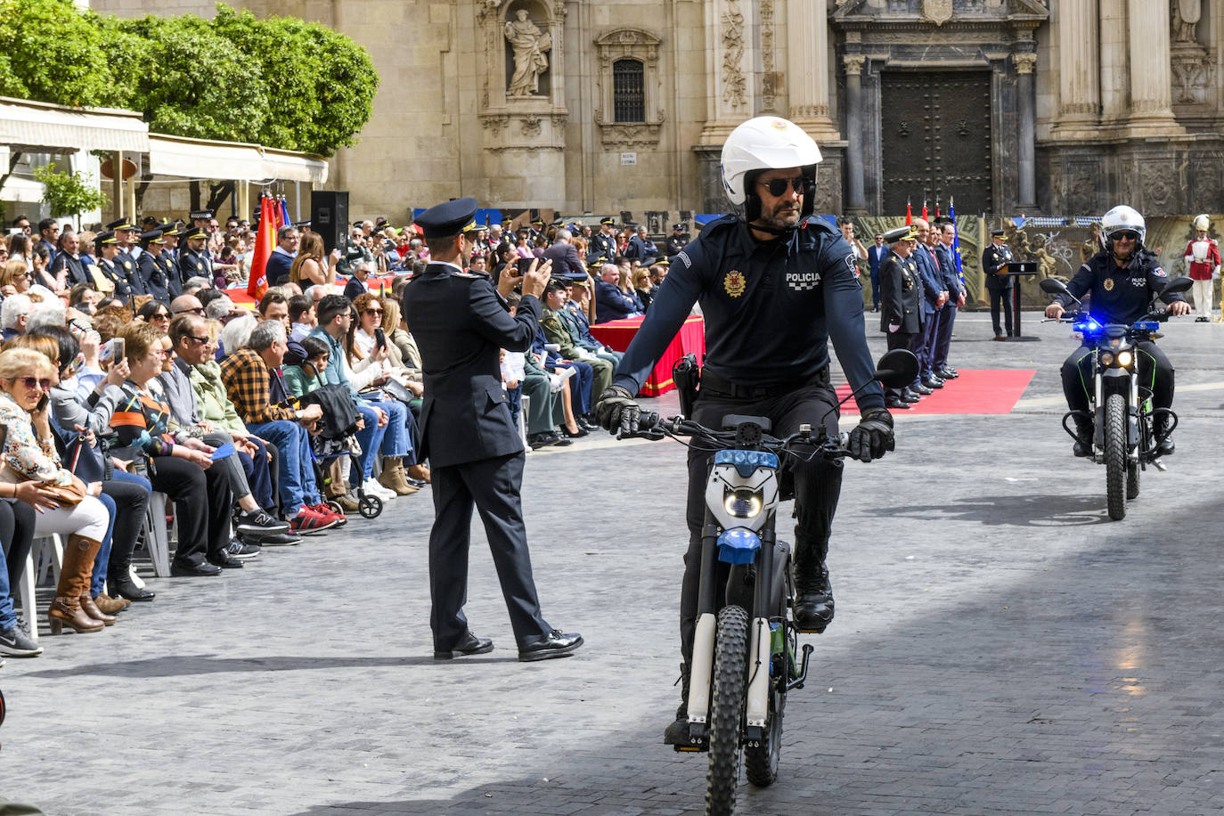 Acto del día de San Patricio de la Policía Local de Murcia 2023