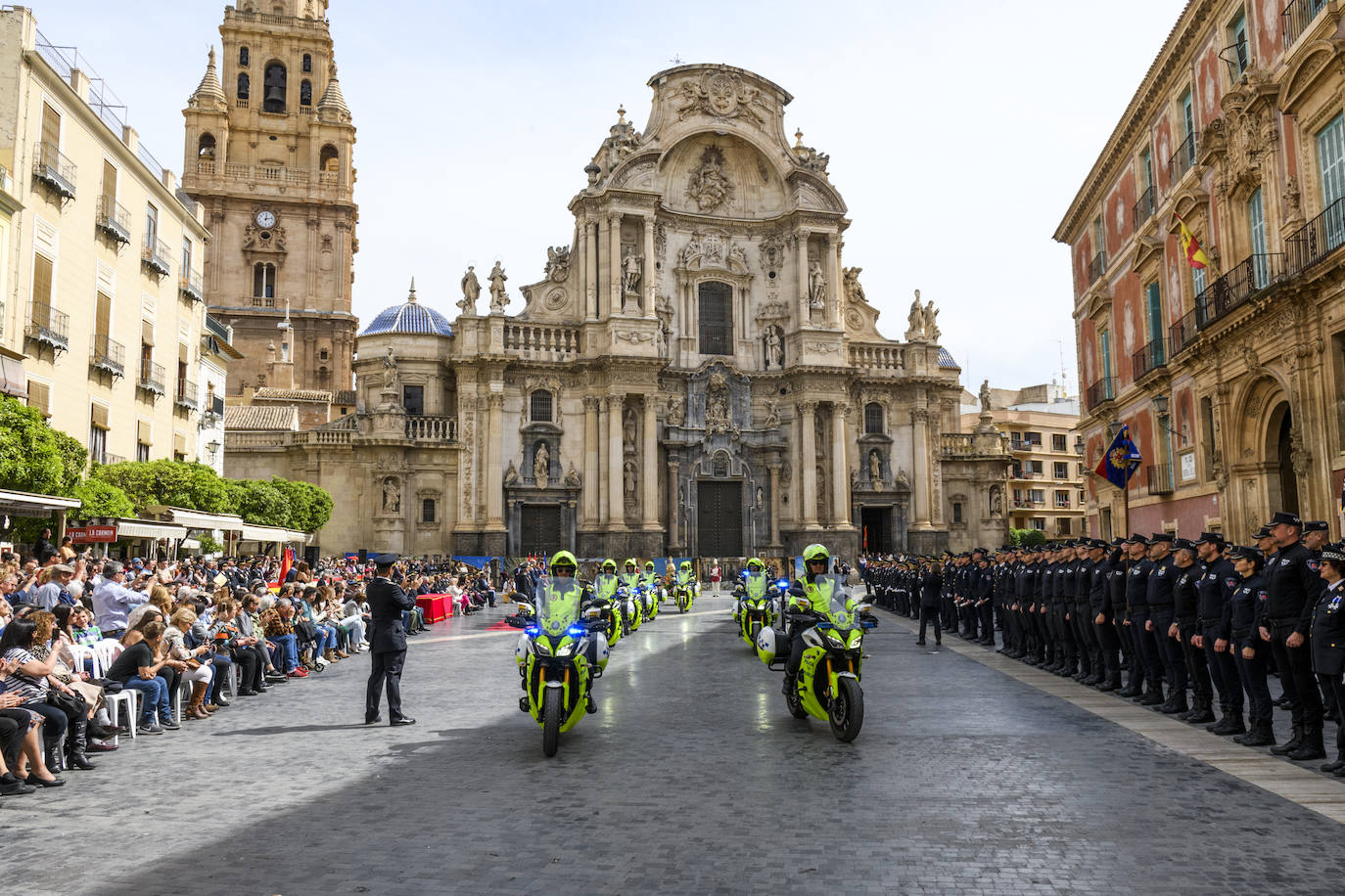 Acto del día de San Patricio de la Policía Local de Murcia 2023