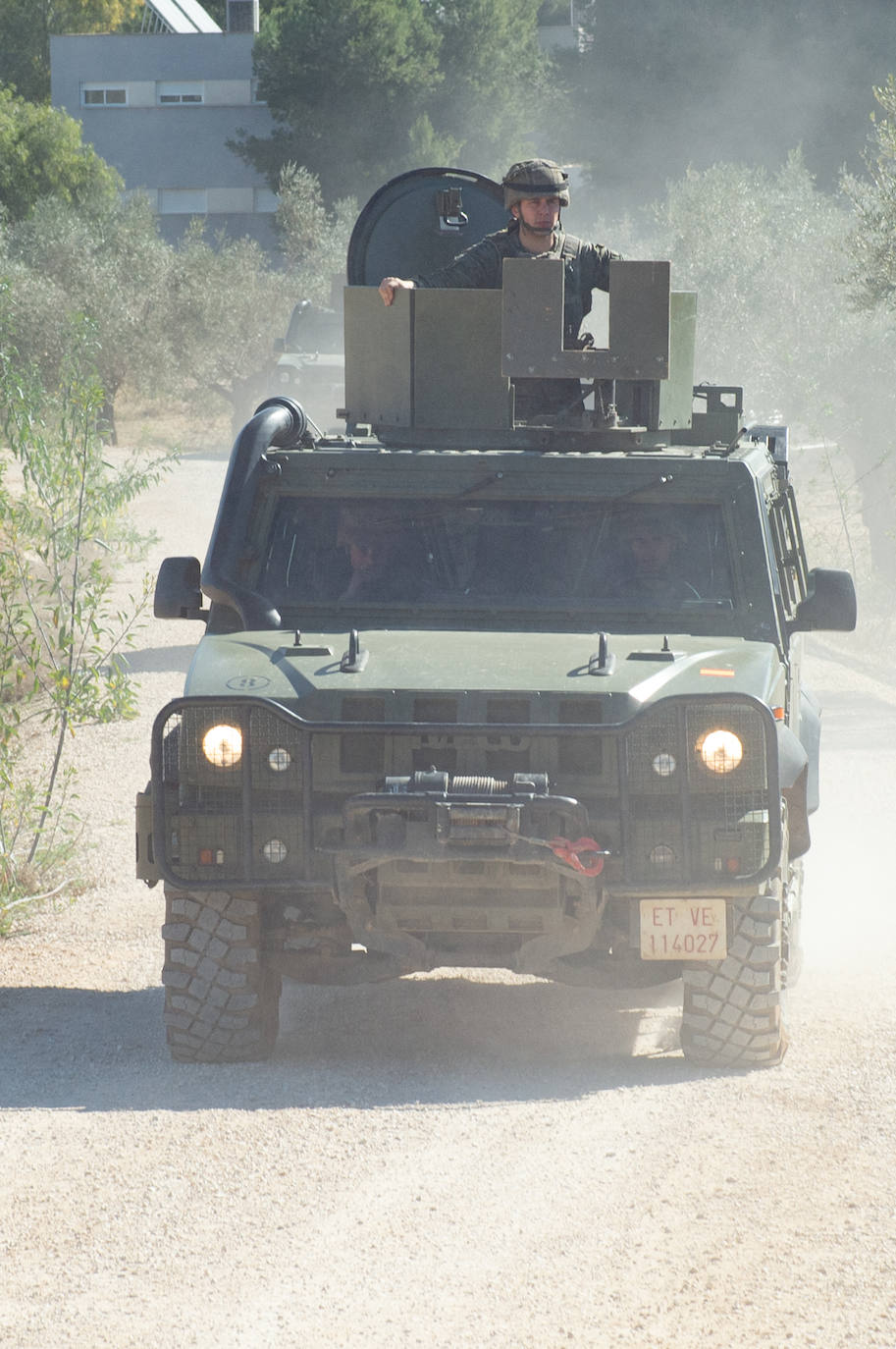 Un día en el entrenamiento militar para ir de misión al Líbano