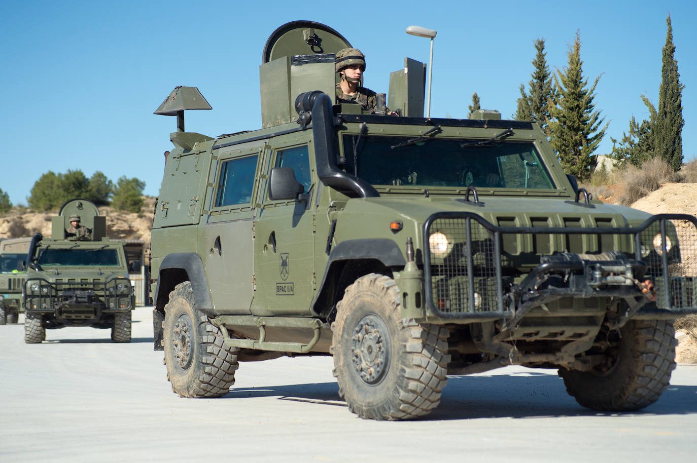 Un día en el entrenamiento militar para ir de misión al Líbano