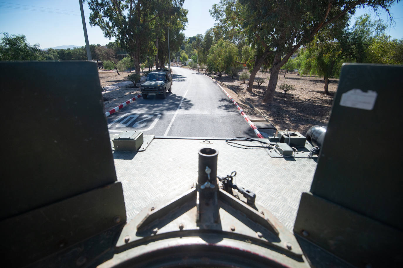 Un día en el entrenamiento militar para ir de misión al Líbano