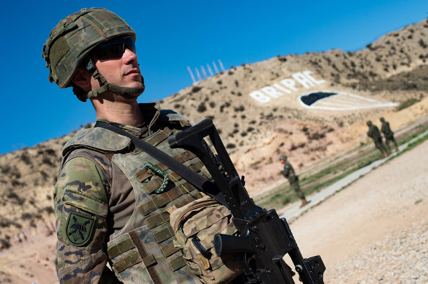 Un día en el entrenamiento militar para ir de misión al Líbano