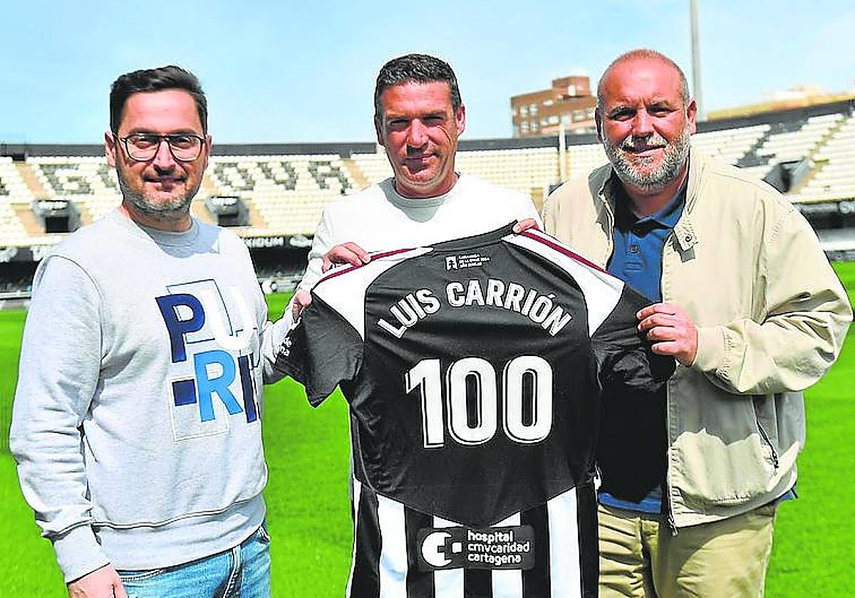 Paco Belmonte, Luis Carrión y Manuel Sánchez Breis.