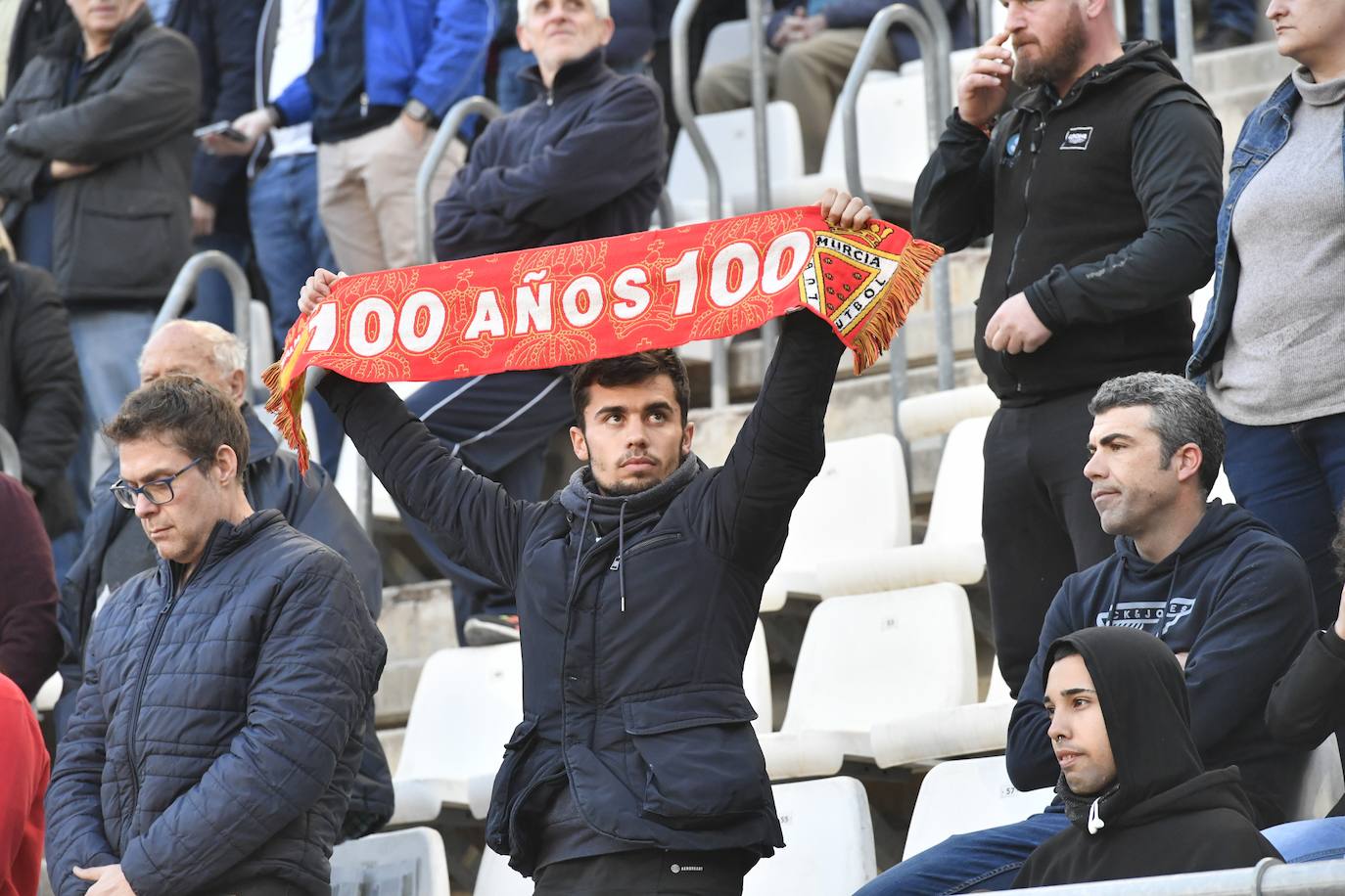 El empate del Real Murcia frente a La Nucía, en imágenes