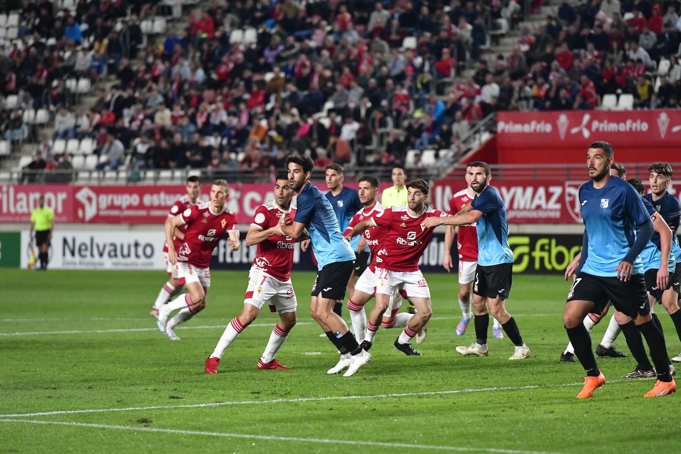 El empate del Real Murcia frente a La Nucía, en imágenes