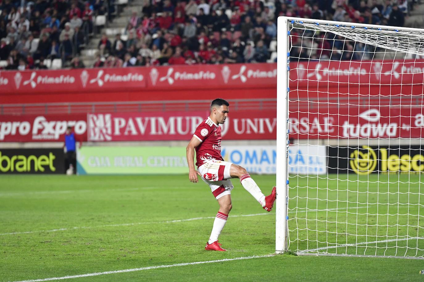 El empate del Real Murcia frente a La Nucía, en imágenes