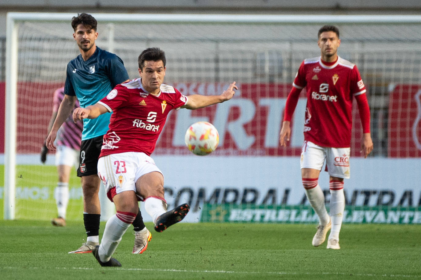 El empate del Real Murcia frente a La Nucía, en imágenes