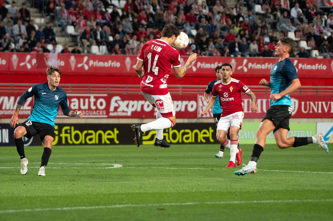 El empate del Real Murcia frente a La Nucía, en imágenes