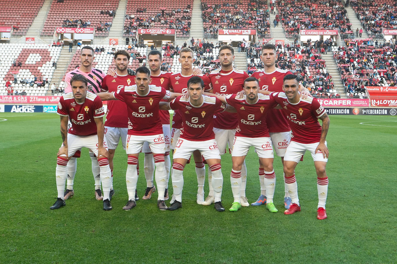 El empate del Real Murcia frente a La Nucía, en imágenes