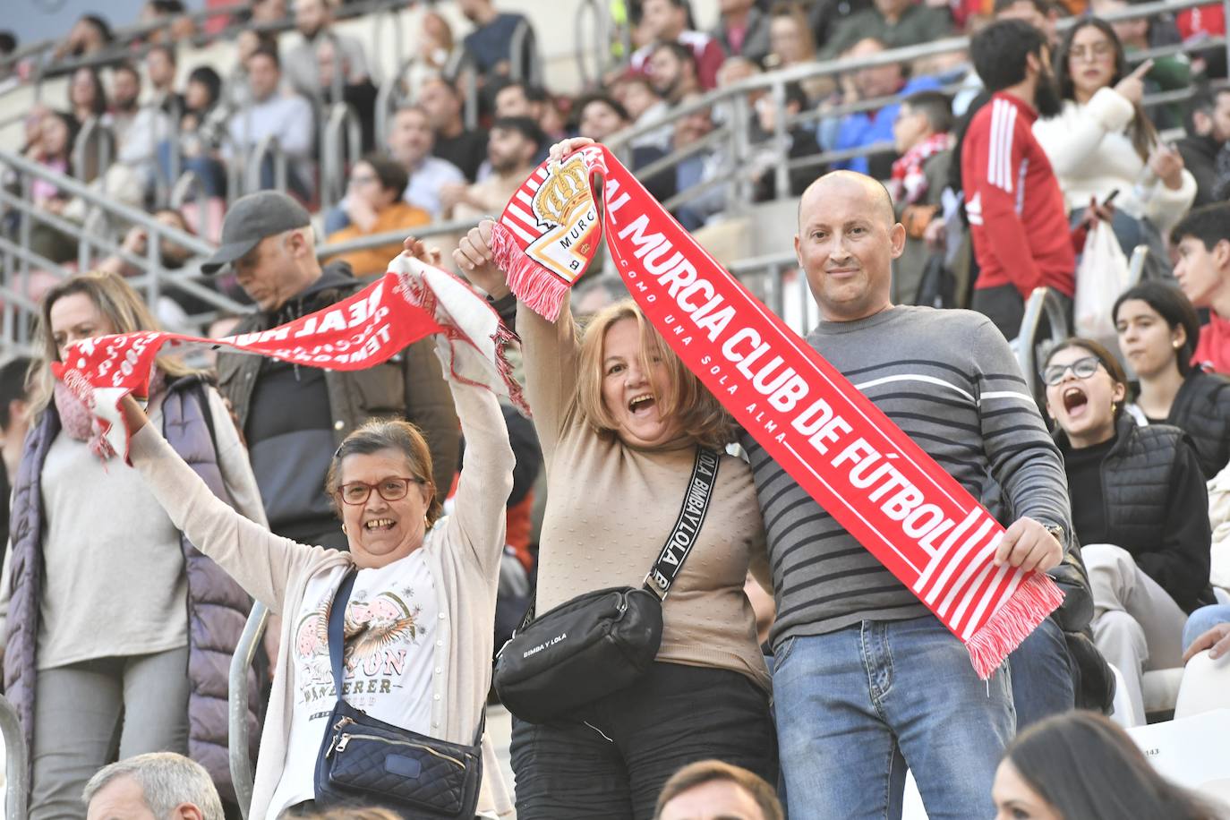 El empate del Real Murcia frente a La Nucía, en imágenes