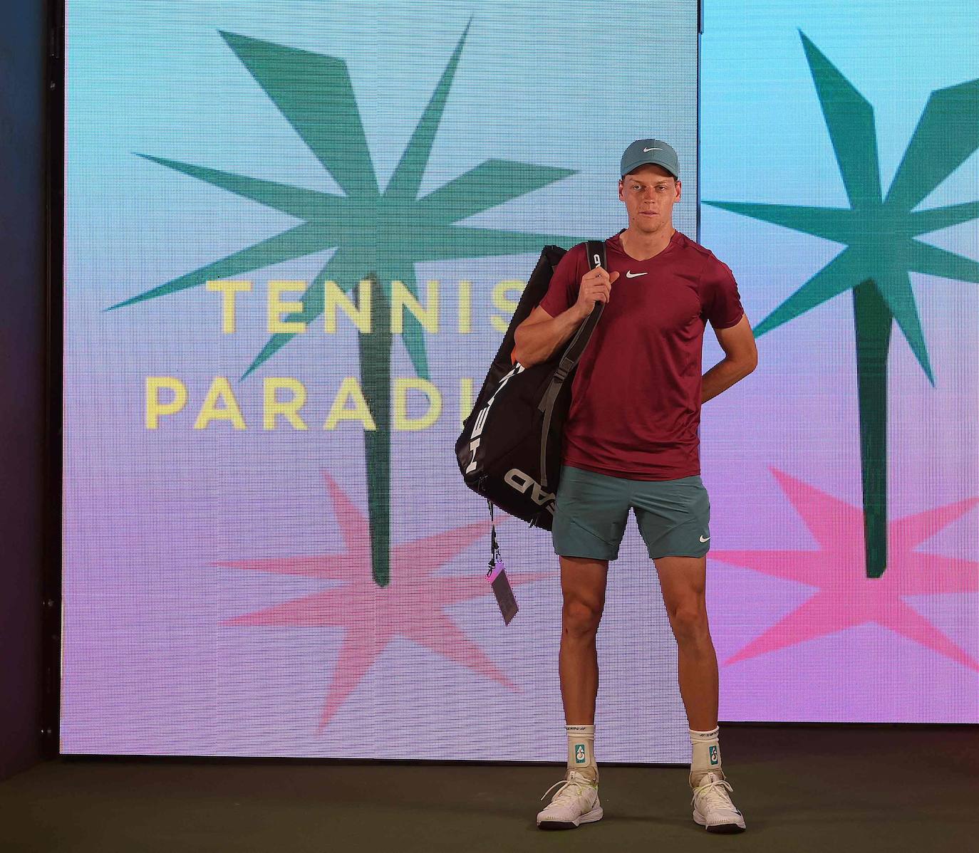 El partido de Carlos Alcaraz contra Jannik Sinner, en imágenes