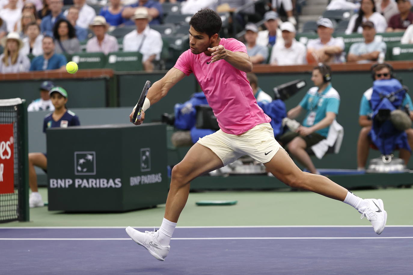 El partido de Carlos Alcaraz contra Jannik Sinner, en imágenes