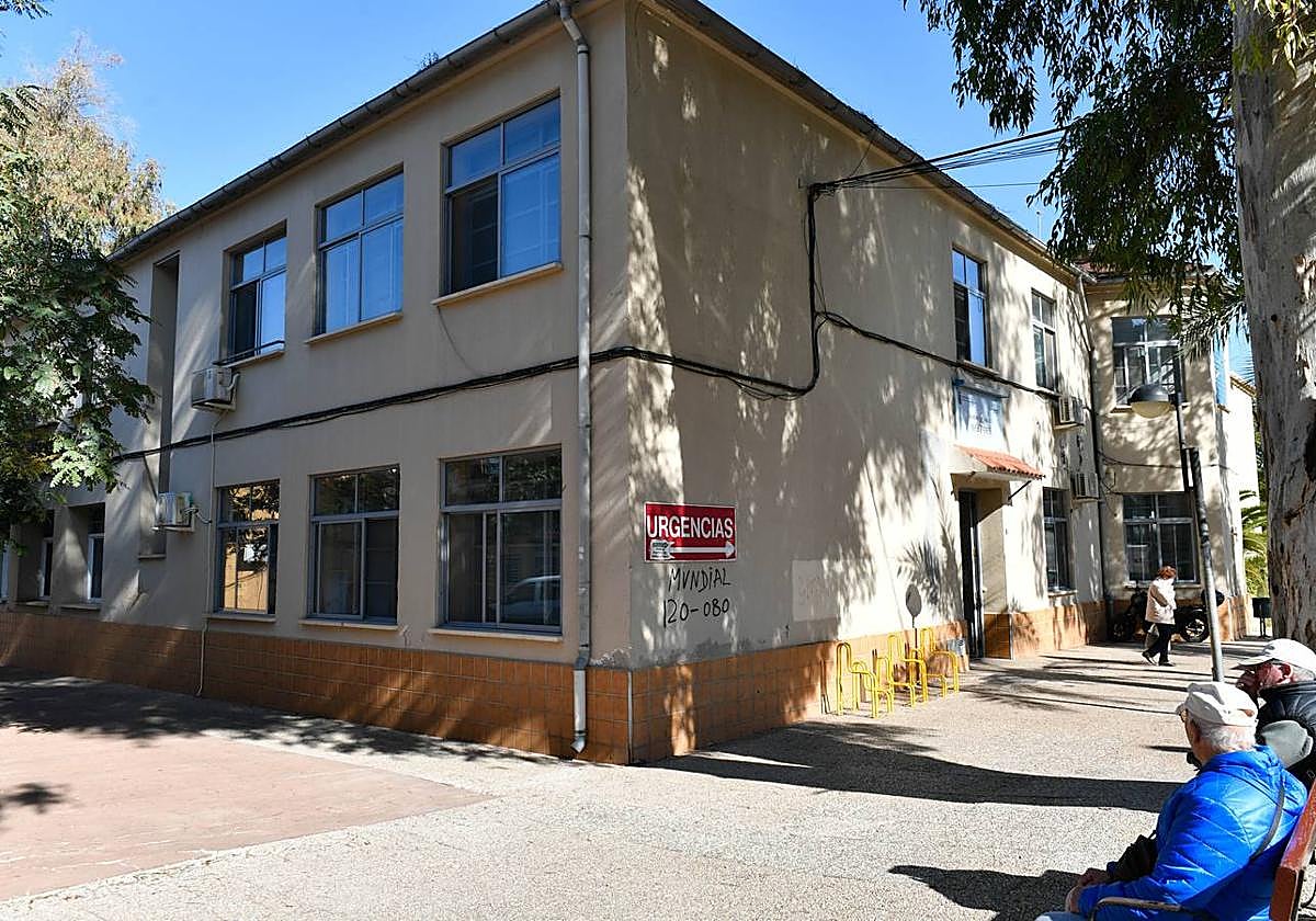 Antiguo consultorio médico de Algezares en una imagen de archivo.