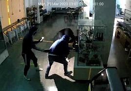 Asalto a la confitería de Alquerías.