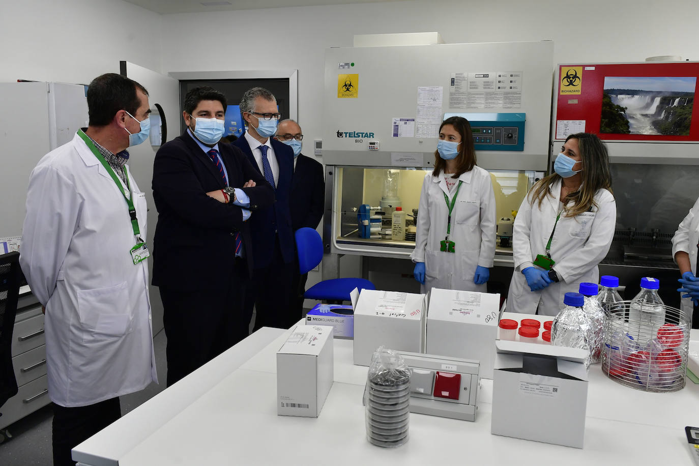 Inauguración del nuevo laboratorio de Salud Pública en la Región de Murcia