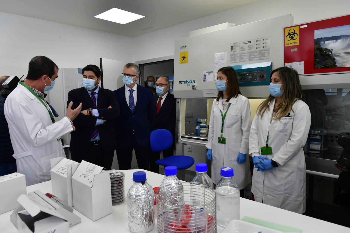 Inauguración del nuevo laboratorio de Salud Pública en la Región de Murcia