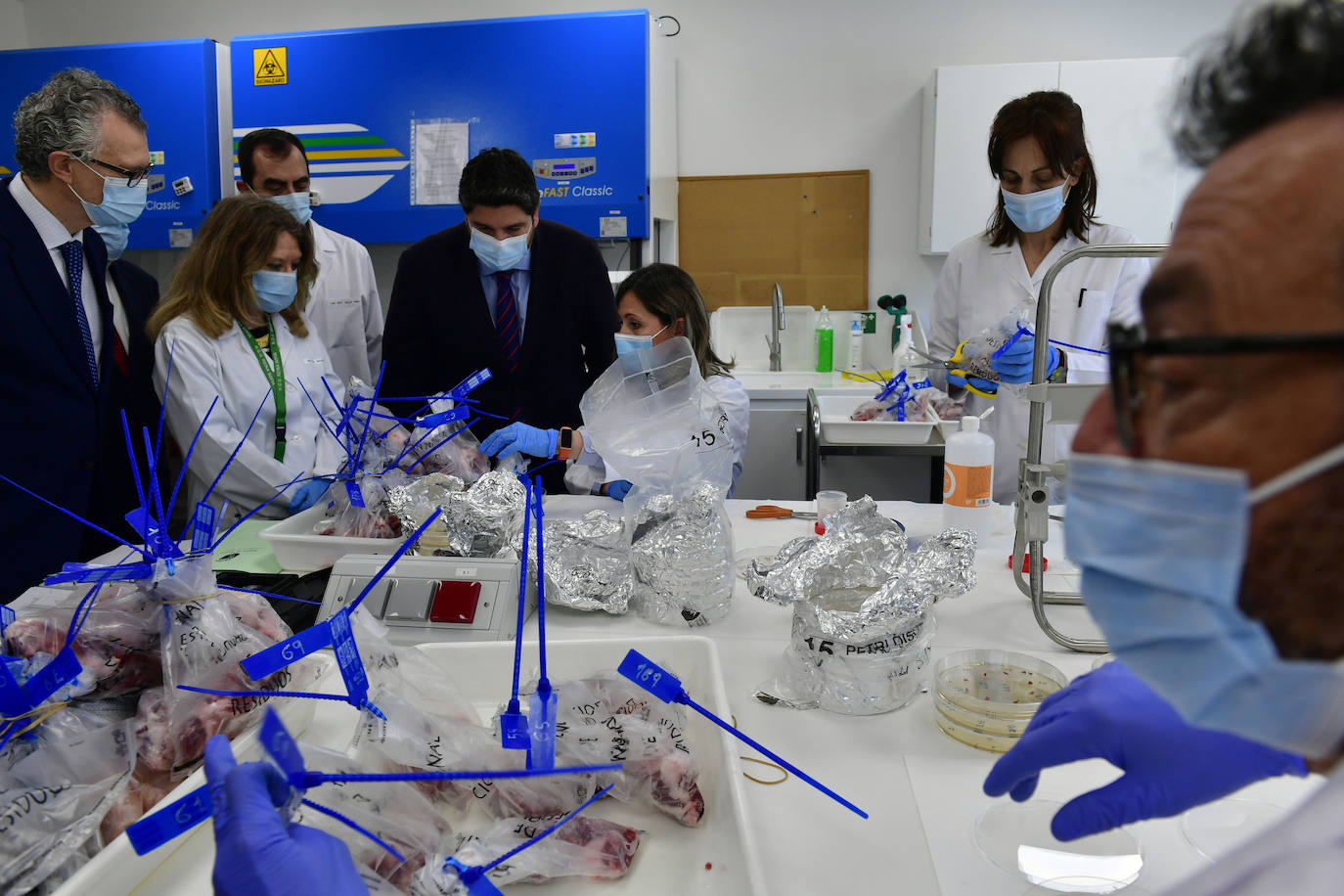 Inauguración del nuevo laboratorio de Salud Pública en la Región de Murcia