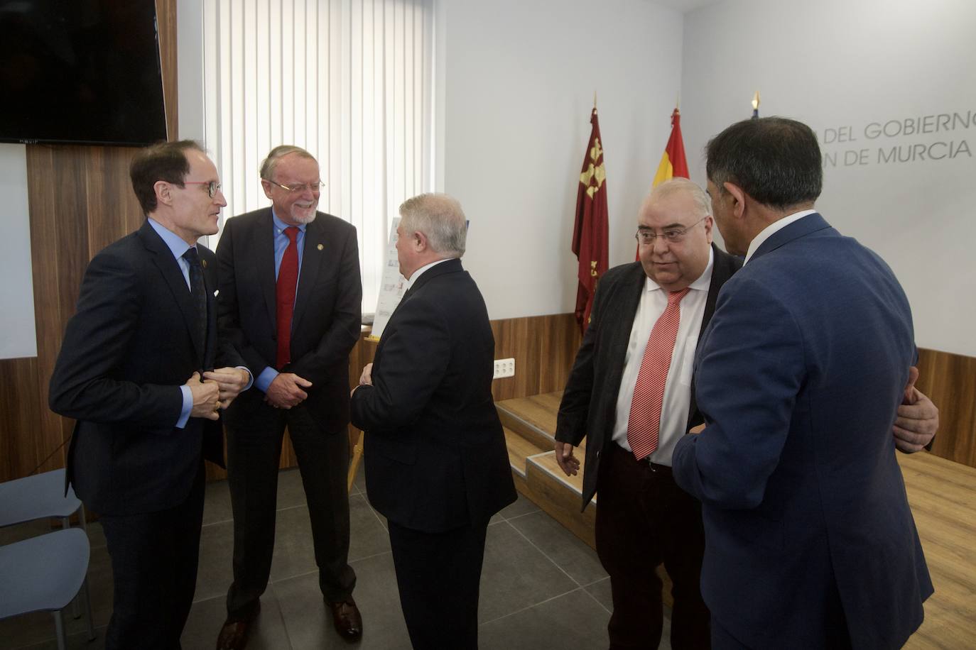Visita del secretario de Estado de Justicia a la Región de Murcia