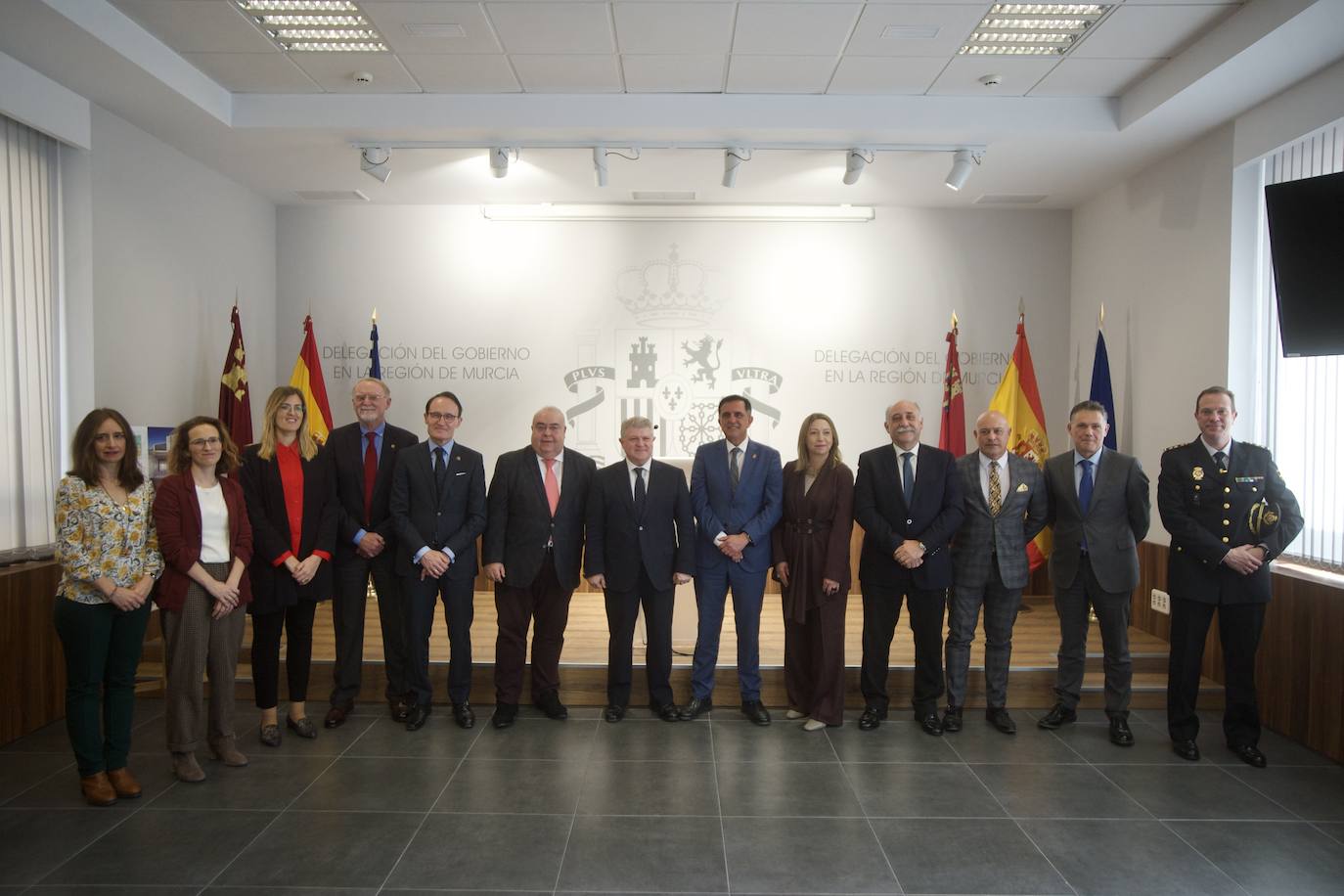 Visita del secretario de Estado de Justicia a la Región de Murcia