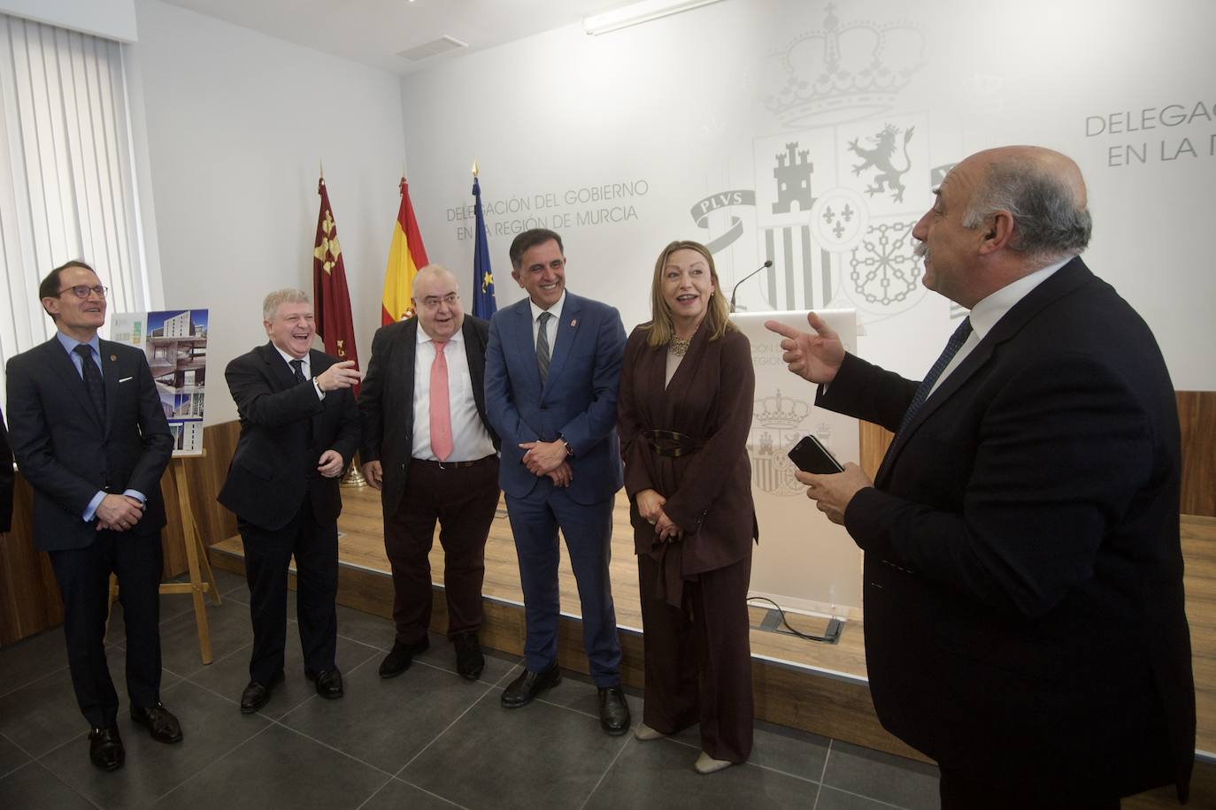 Visita del secretario de Estado de Justicia a la Región de Murcia