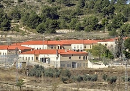 Vista del Centro Educativo Juvenil La Zarza, en Abanilla, días atrás.
