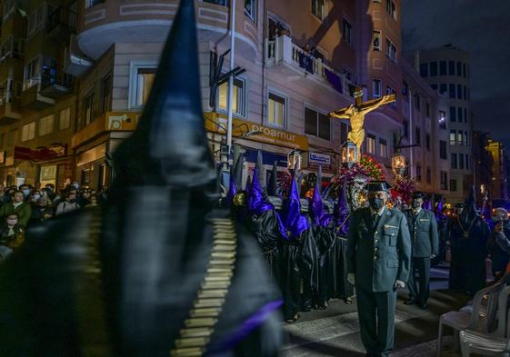 Procesión de Jueves Santo en Murcia, en 2022.