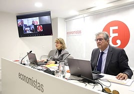 Los economistas María José Portillo y Ramón Madrid presentan el informe