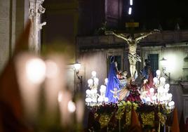 Procesión de Lunes Santo en Murcia, imagen de 2022.