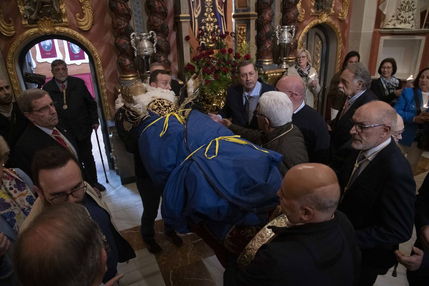 Traslado de la Virgen del Primer Dolor a Santa María