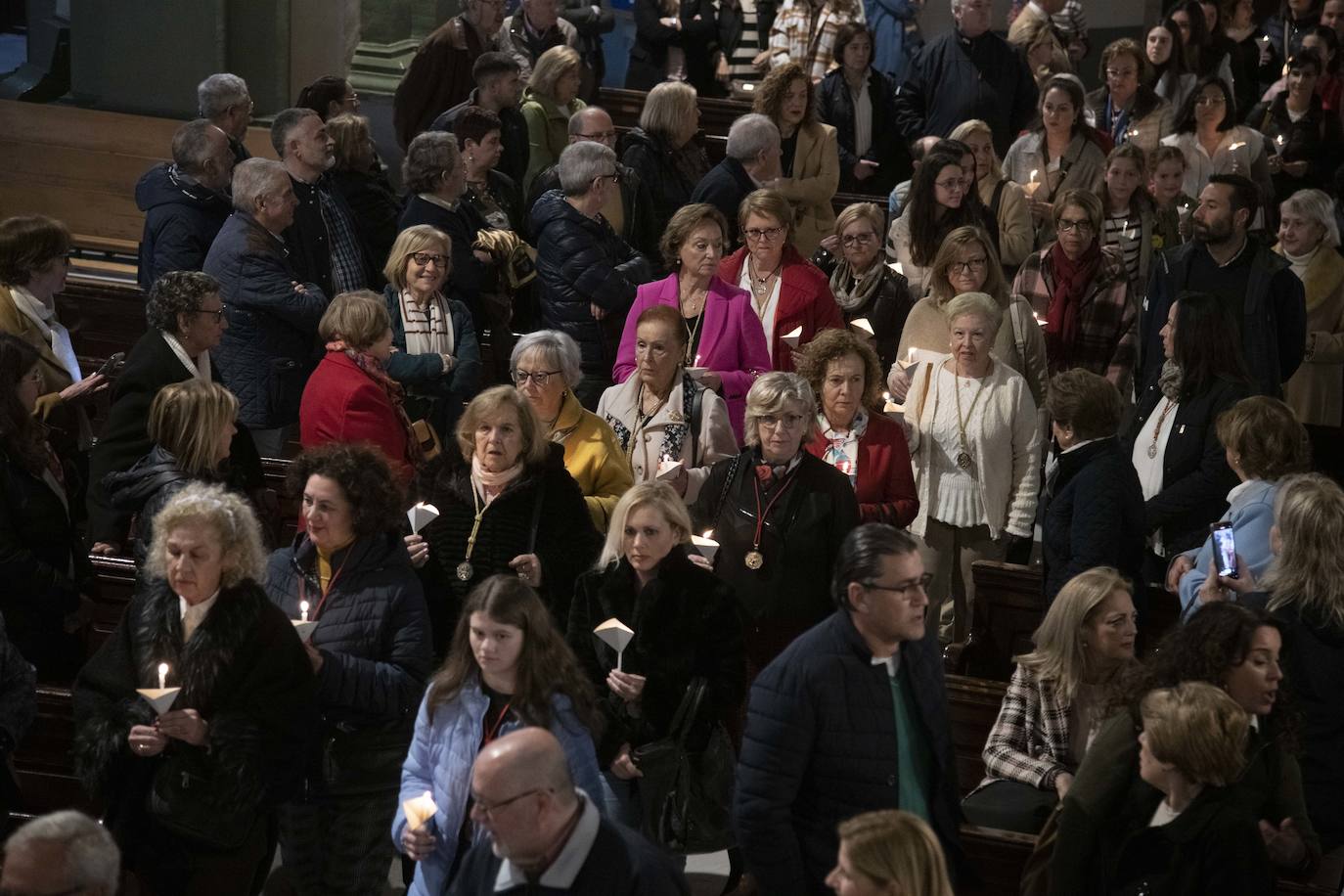 Traslado de la Virgen del Primer Dolor a Santa María