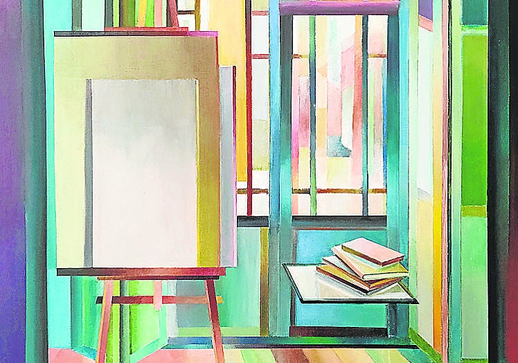 'Interior de la casa II'.