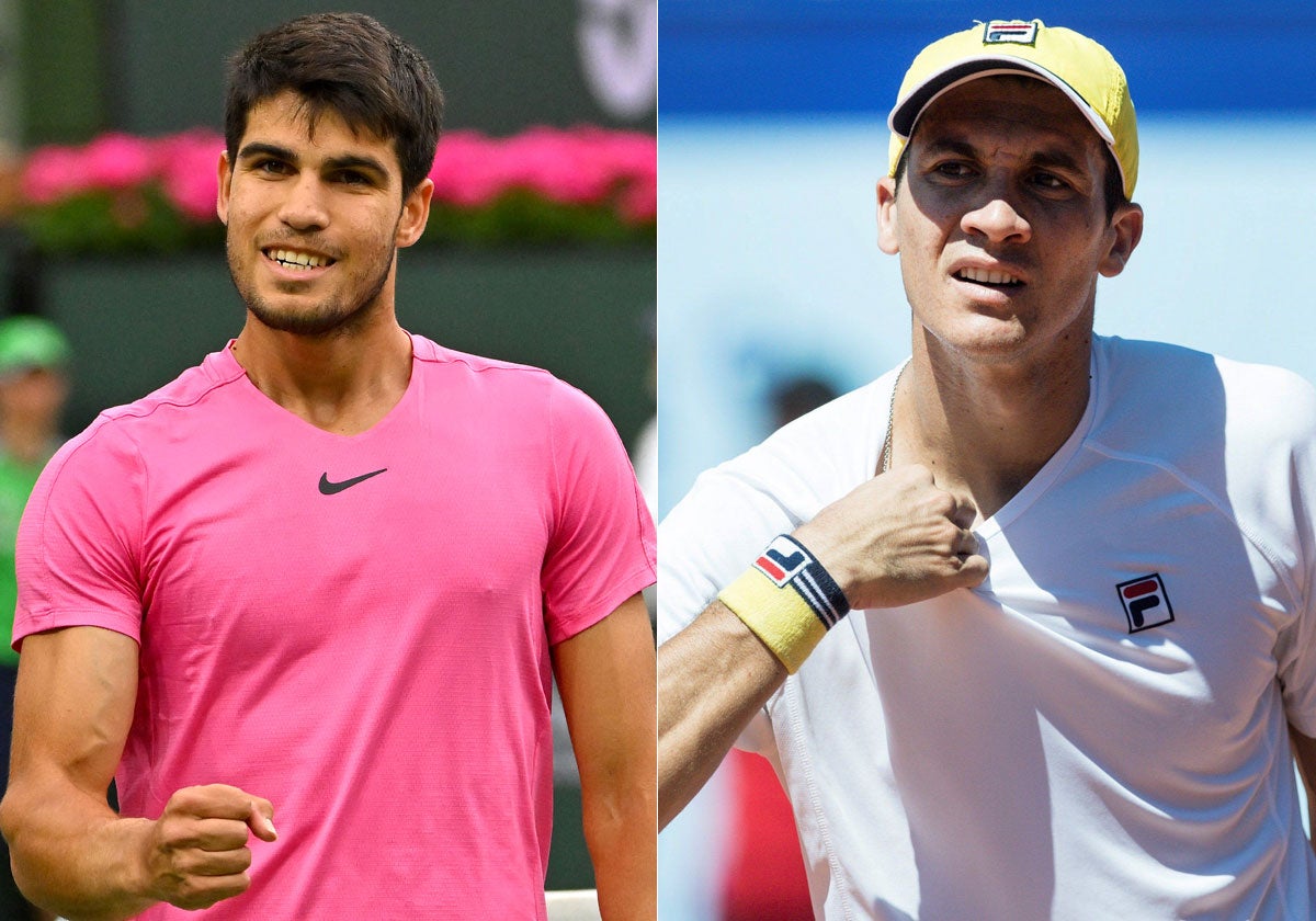 Carlos Alcaraz es el rival hoy del argentino Facundo Bagnis