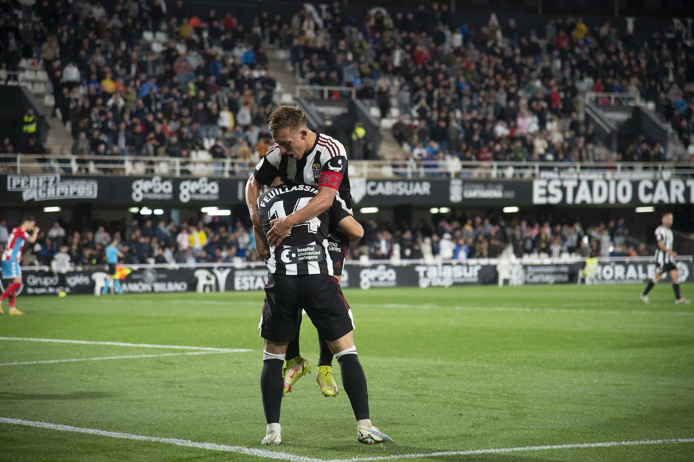 La victoria del Cartagena frente al CD Lugo, en imágenes