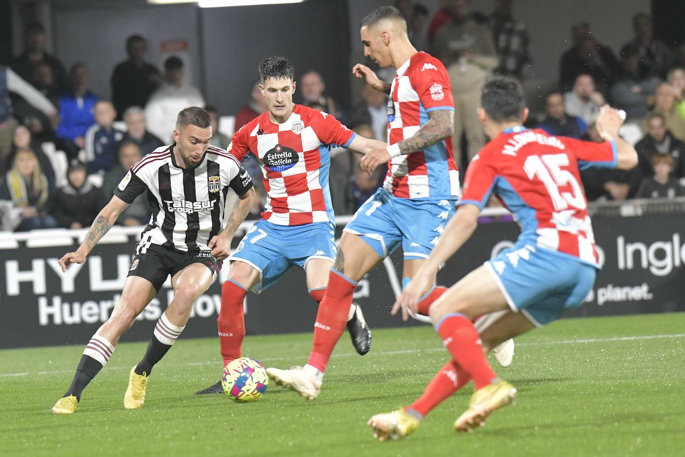 La victoria del Cartagena frente al CD Lugo, en imágenes