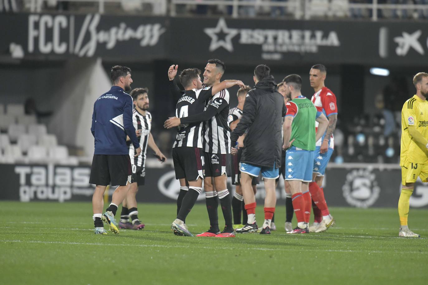 La victoria del Cartagena frente al CD Lugo, en imágenes