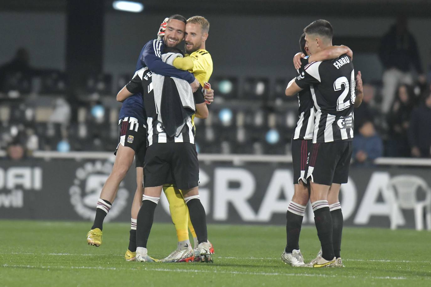 La victoria del Cartagena frente al CD Lugo, en imágenes