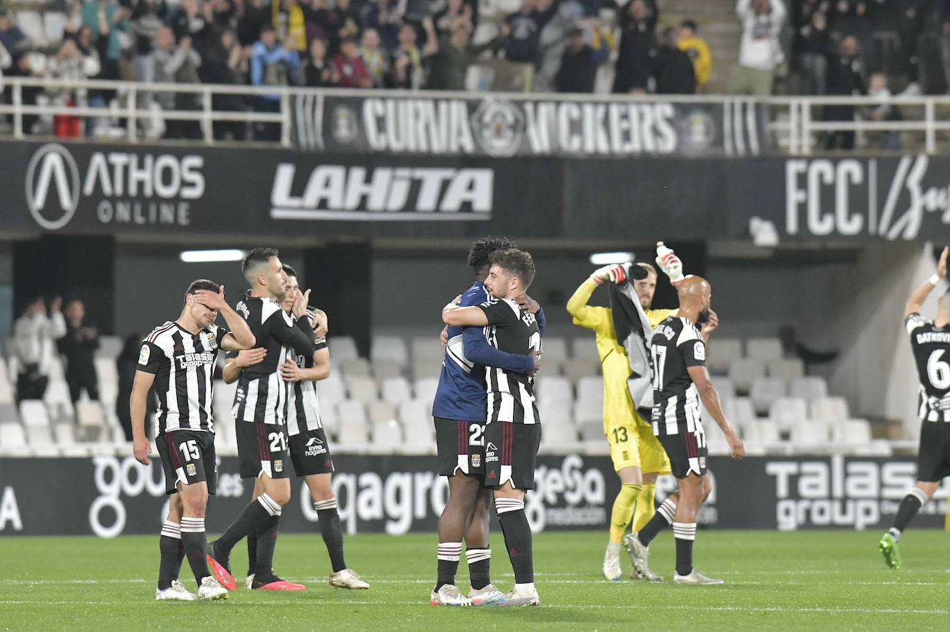 La victoria del Cartagena frente al CD Lugo, en imágenes