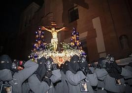 Procesión del Silencio de Jueves Santo en Cartagena, en 2022.