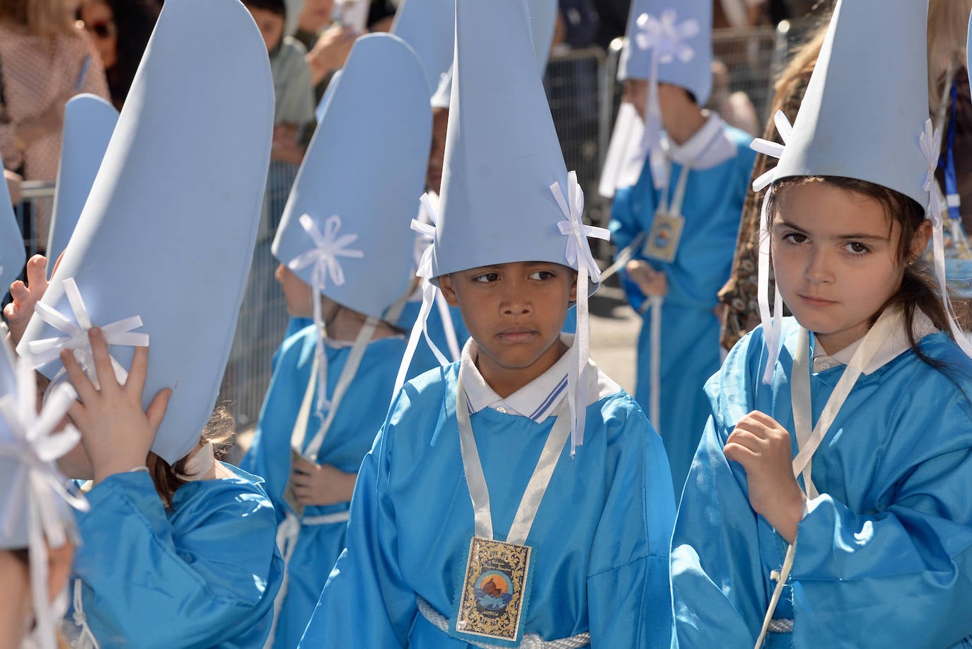 La Procesión del Ángel recorre el centro de Murcia