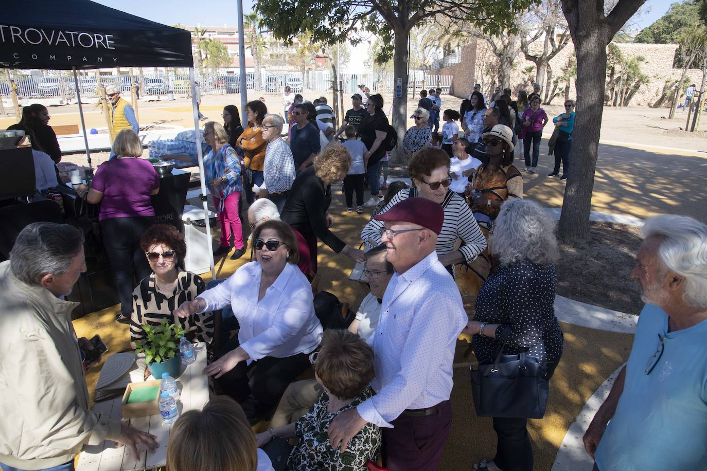 La inauguración del nuevo &#039;Parque Almansa&#039; en San Javier, en imágenes