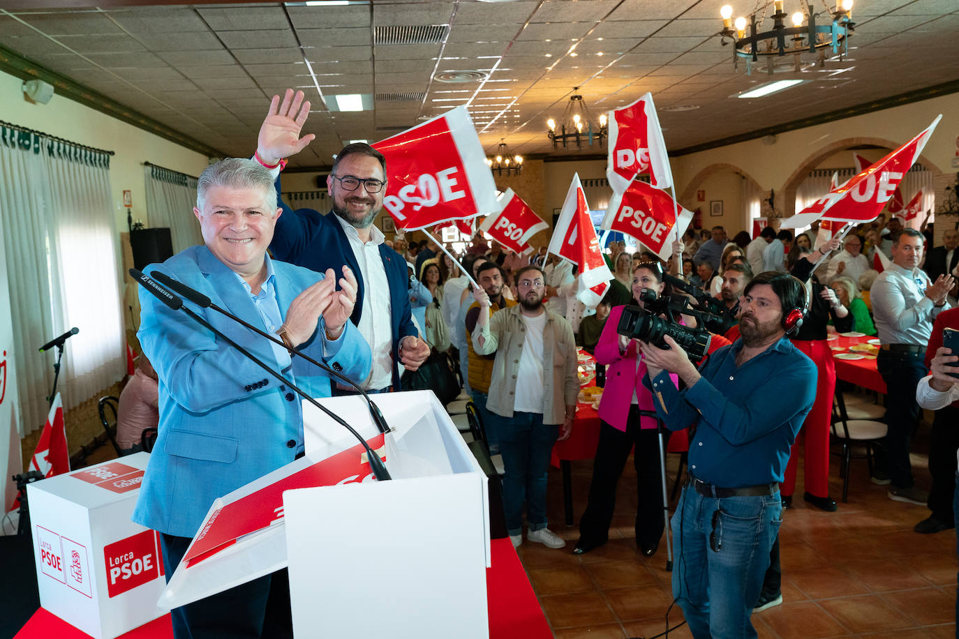 Presentación de la candidatura de Diego José Mateos a la alcaldía de Lorca