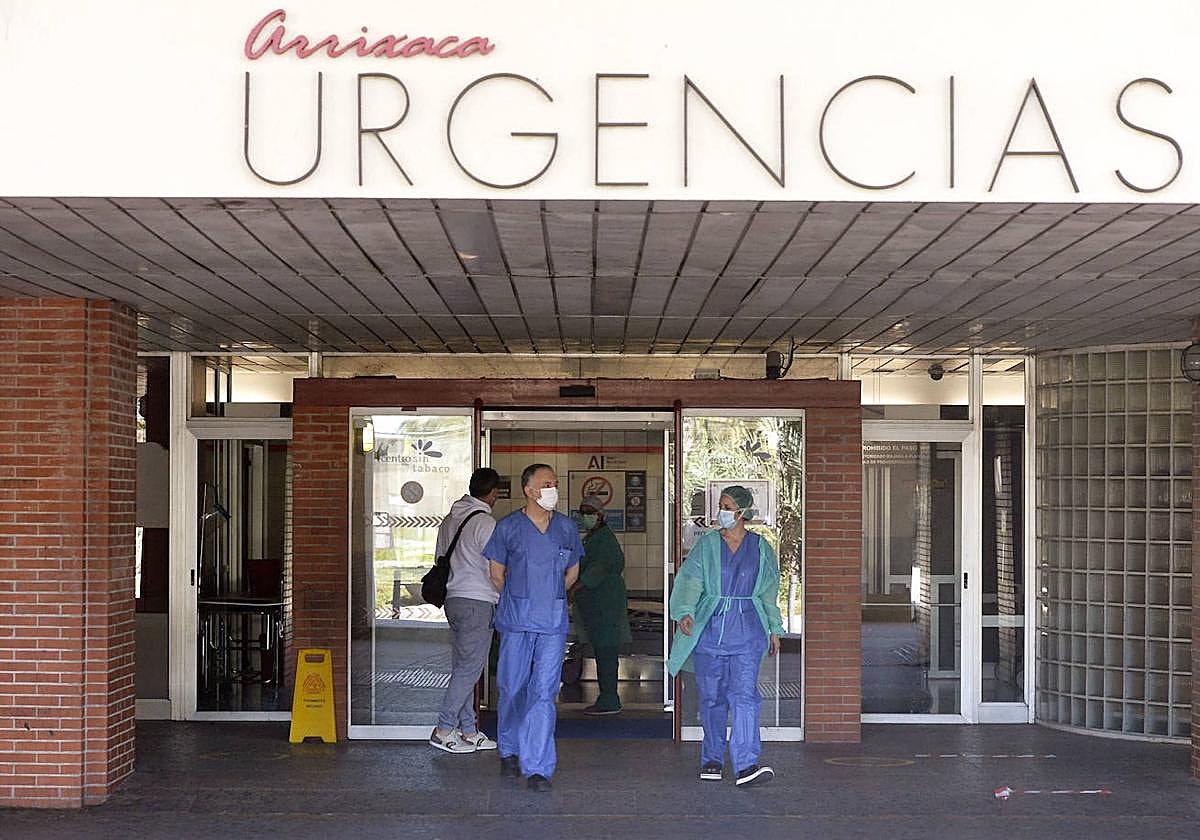 Puerta de Urgencias de La Arrixaca, en una imagen de archivo.