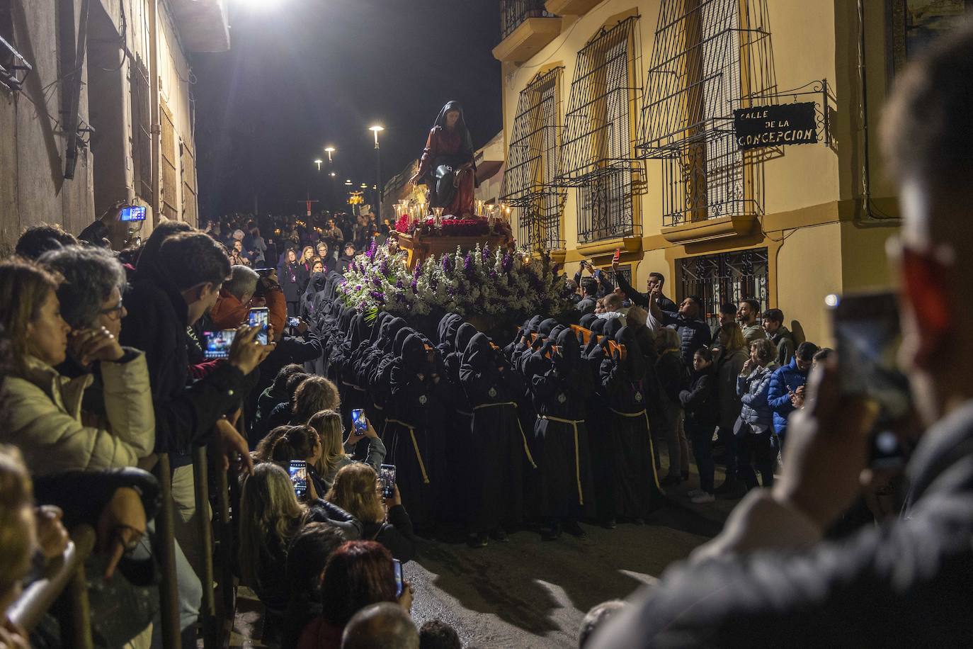 La procesión del Socorro de Cartagena, en imágenes