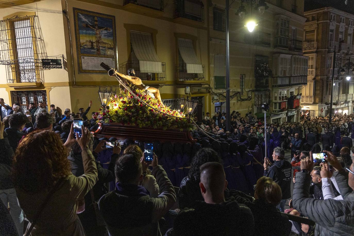 La procesión del Socorro de Cartagena, en imágenes